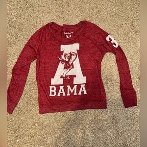 American Eagle Outfitters Red Bama Sweatshirt